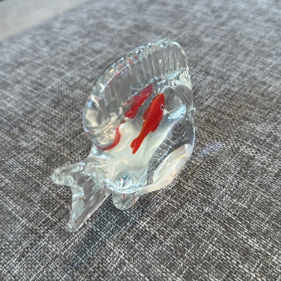 Red and White Betta Fish Decor Accessory - Picture 7 of 8